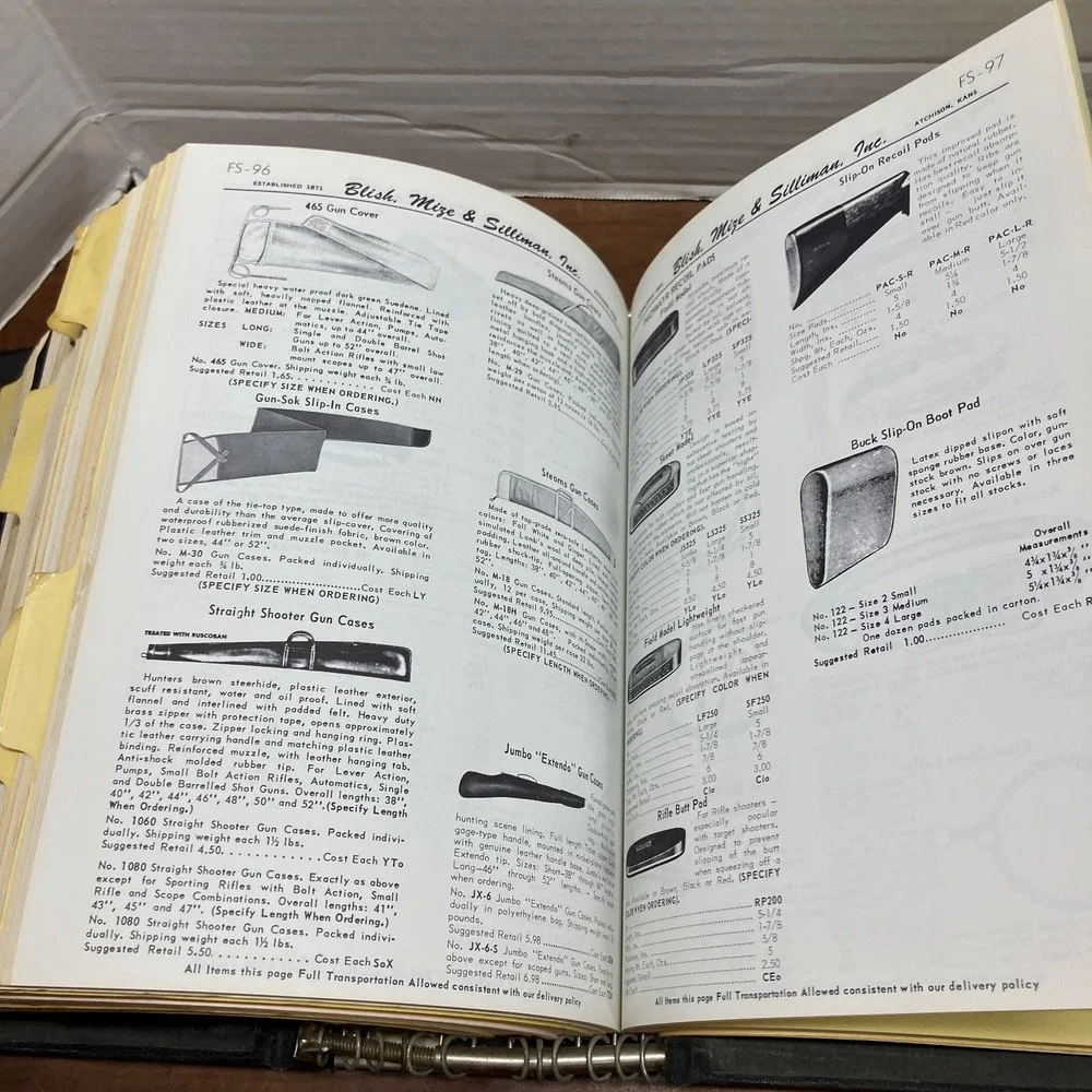 Blish Mize Silliman Hardware Catalog 1963 Atchison Kansas Wholesale Price List